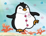 Pingüino bailando