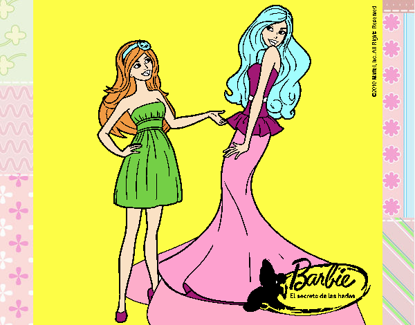 Barbie estrena vestido