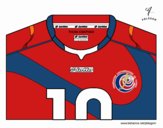 Camiseta del mundial de fútbol 2014 de Costa Rica