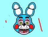 Cara de Toy Bonnie de Five Nights at Freddy's