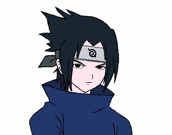 Sasuke enfadado