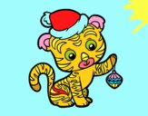 Tigre navideño