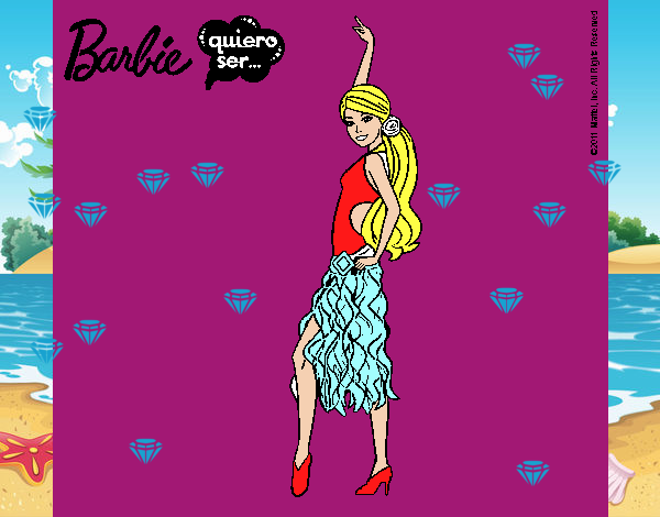 Barbie flamenca