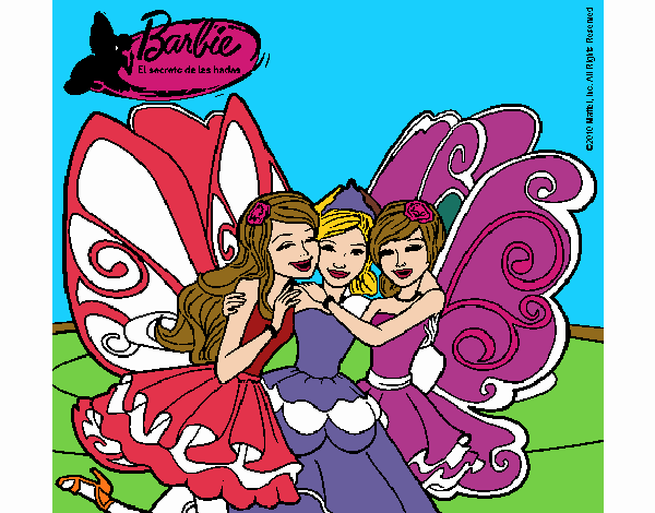 Barbie y sus amigas en hadas