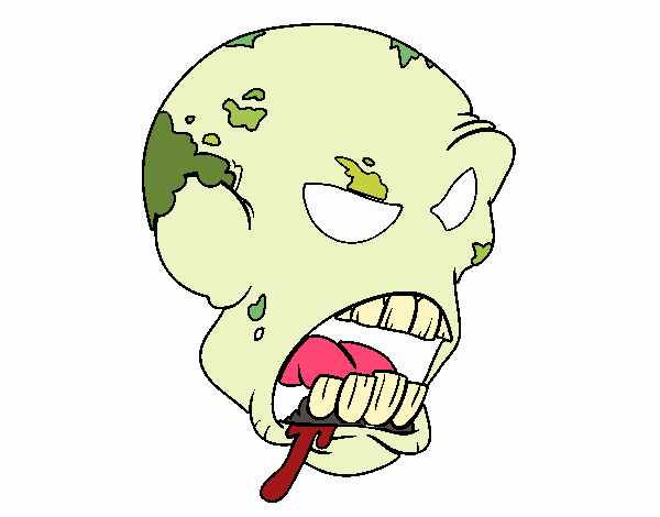 Cabeza de zombi