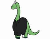 Diplodocus con camisa