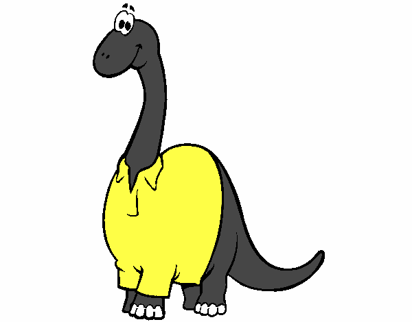 Diplodocus con camisa