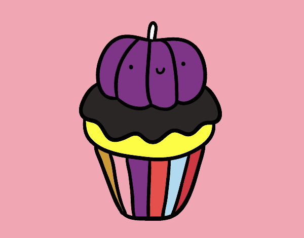 Halloween cupcake