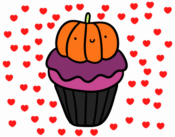 Halloween cupcake