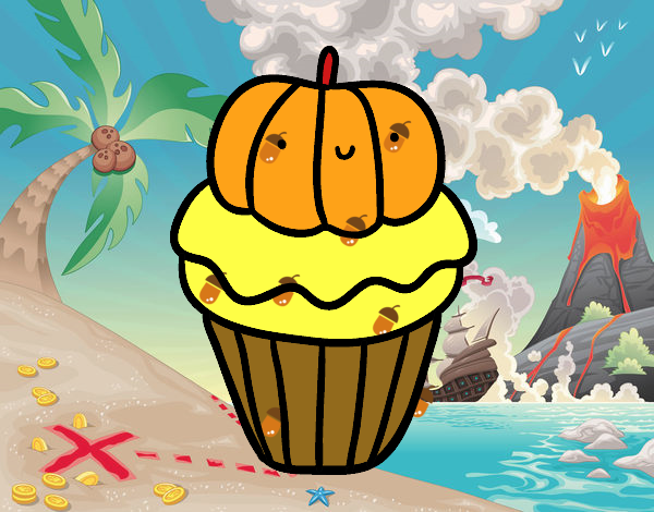 Halloween cupcake