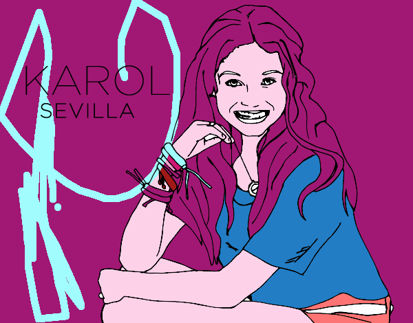 Dibujo De Karol Sevilla De Soy Luna Pintado Por En El Día 15 10 18 A Las 210916 