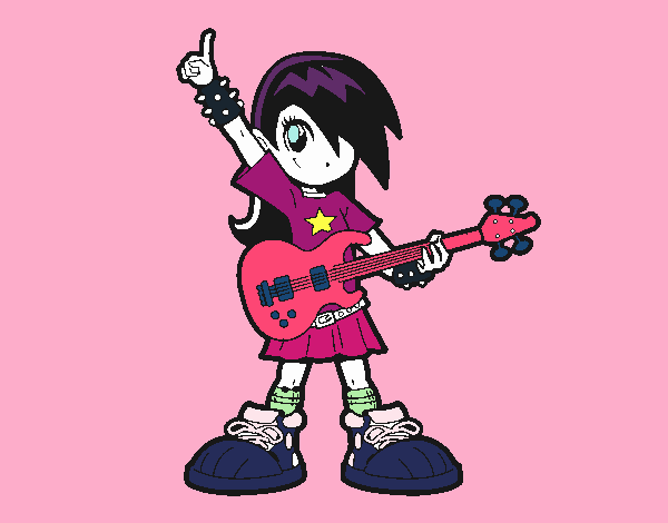 Niña rockera