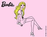 Barbie sentada