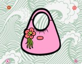 Bolso con flor