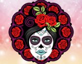 Calavera mejicana femenina