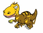 Dinosaurio velociraptor