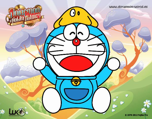 Doraemon feliz