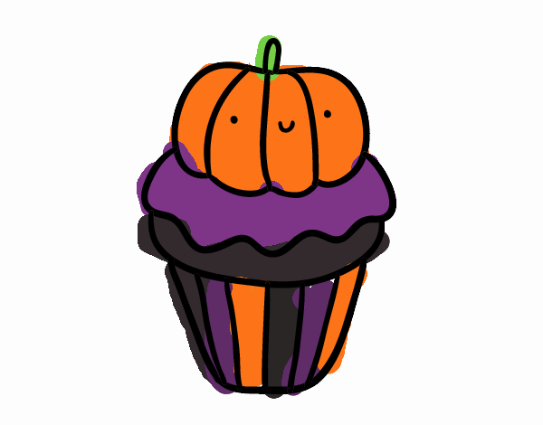 Halloween cupcake