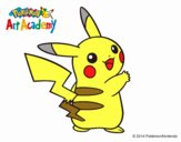 Pikachu de espaldas