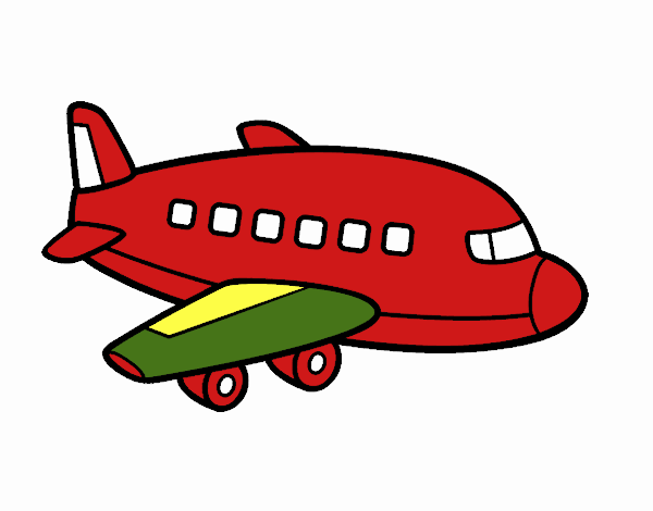 Un avión de pasajeros