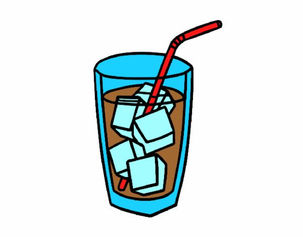 Un vaso de refresco