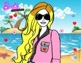 Barbie con gafas de sol