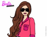 Barbie con gafas de sol