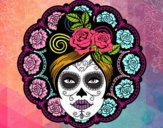 Calavera mejicana femenina