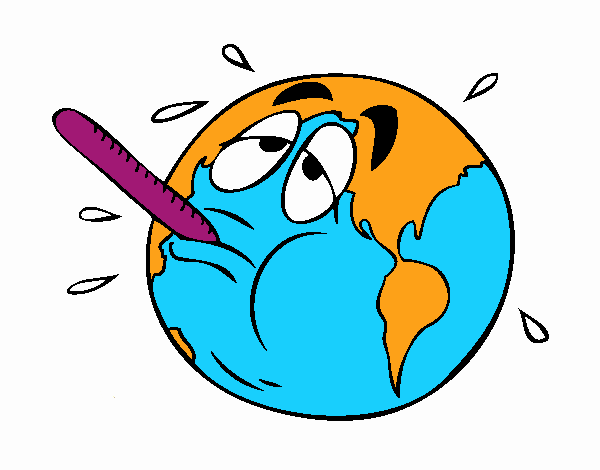 Dibujo de Calentamiento global pintado por en  el día 31-10-18 a  las 02:54:44. Imprime, pinta o colorea tus propios dibujos!