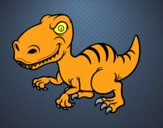 Dinosaurio velociraptor