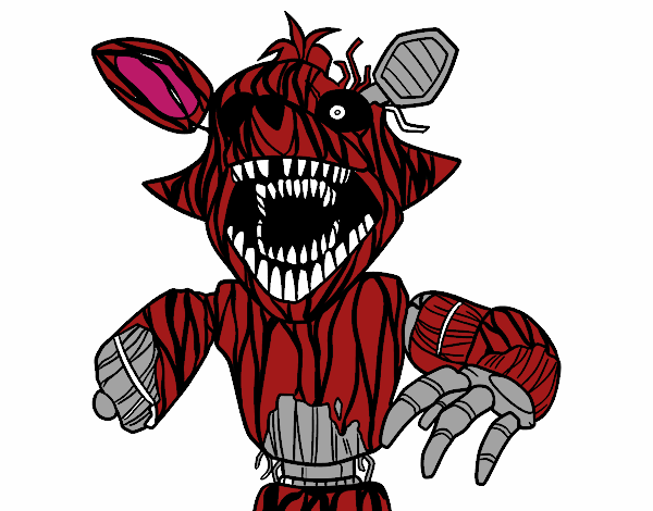 Foxy terrorífico de Five Nights at Freddy's