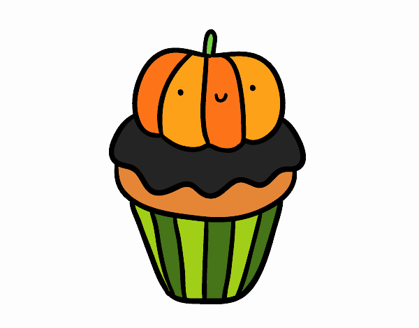 Halloween cupcake