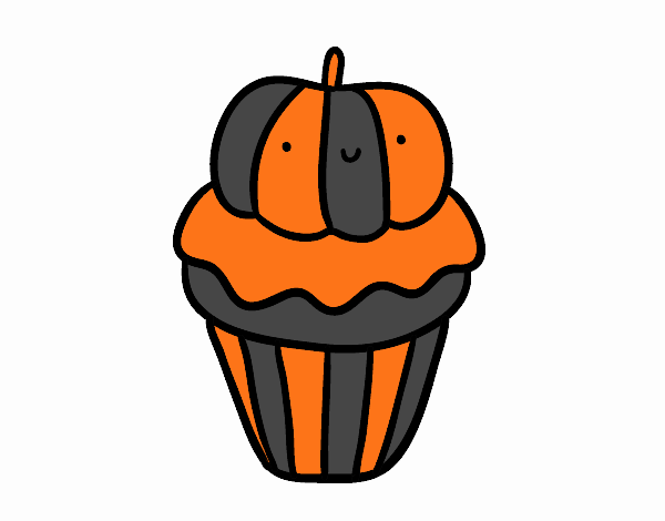 Halloween cupcake