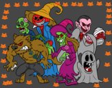 Monstruos de Halloween