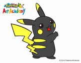 Pikachu de espaldas