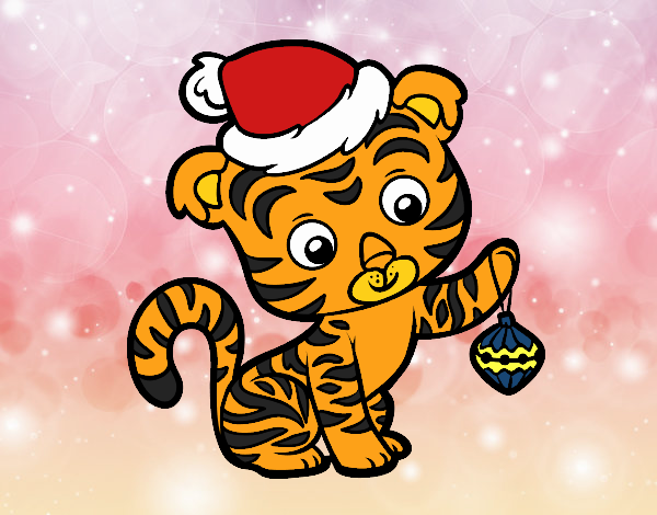 Tigre navideño