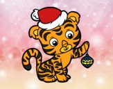 Tigre navideño