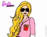 Barbie con gafas de sol