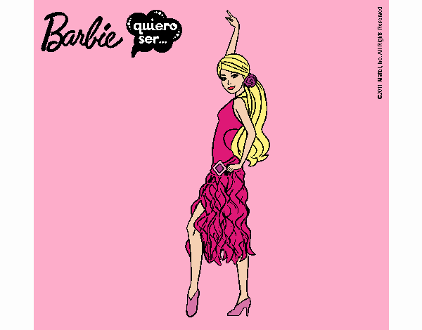 Barbie flamenca