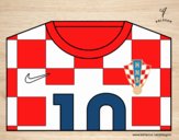 Camiseta del mundial de fútbol 2014 de Croacia