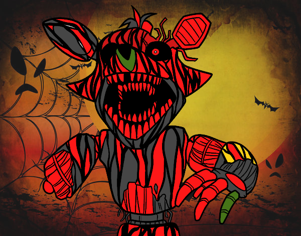 Foxy terrorífico de Five Nights at Freddy's