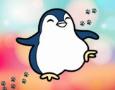 Pingüino bailando