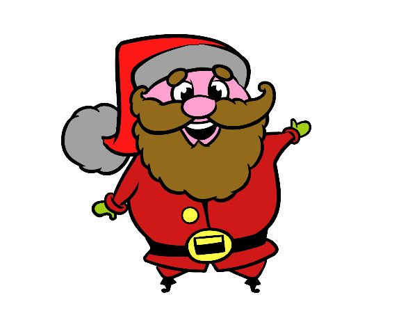 Santa claus gracioso