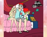 Barbie con su padre