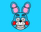 Cara de Toy Bonnie de Five Nights at Freddy's