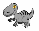 Dinosaurio velociraptor