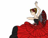 Mujer flamenca