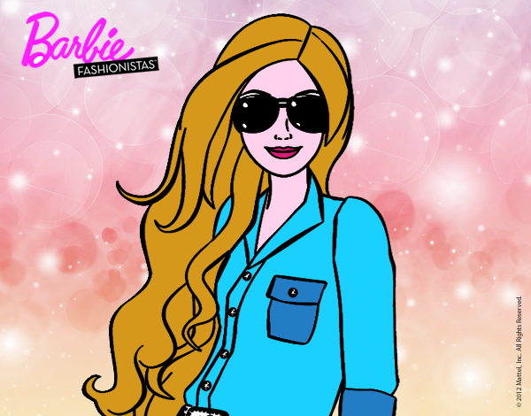 Barbie con gafas de sol