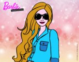 Barbie con gafas de sol