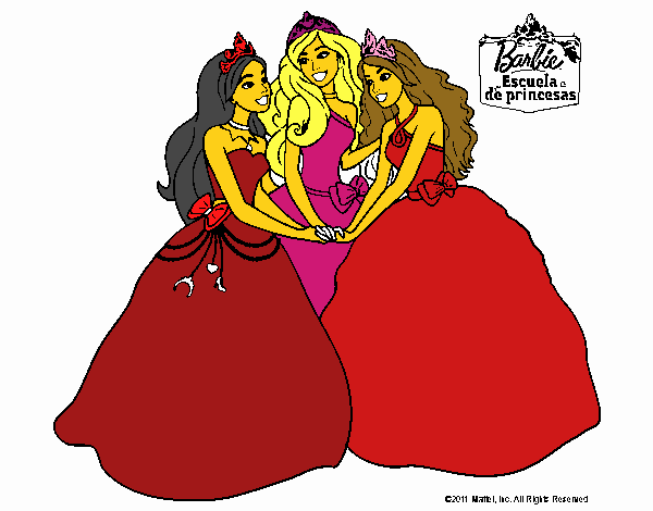 Barbie y sus amigas princesas